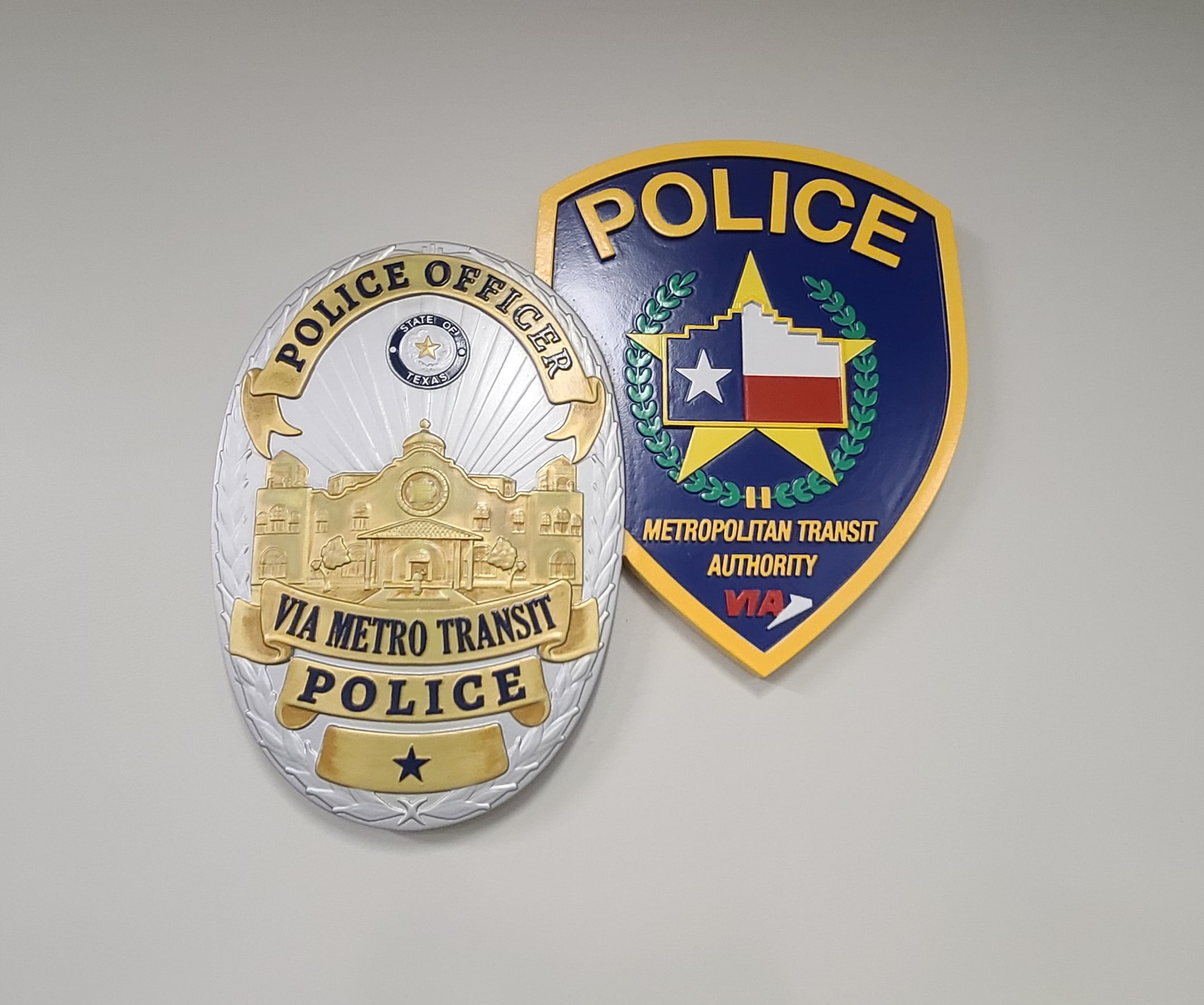Texas Metropolitan Transit Authority Police Patch