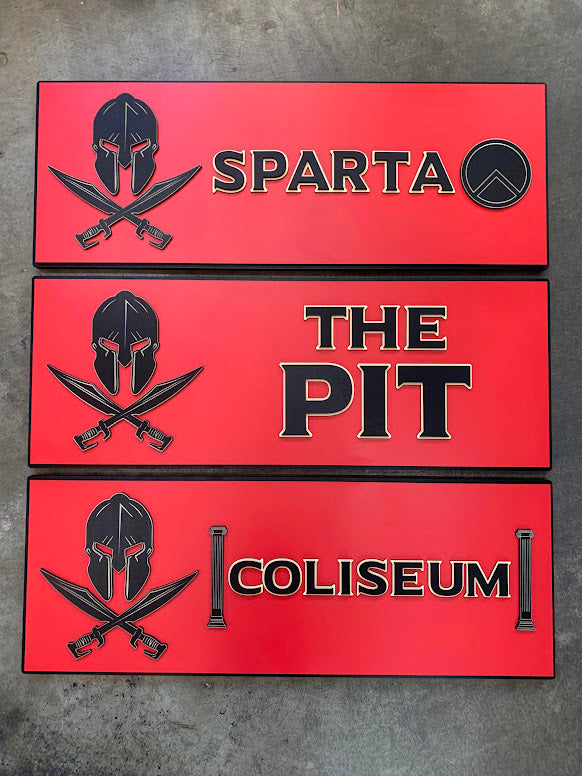 628th Contracting Squadron Custom Door Sign