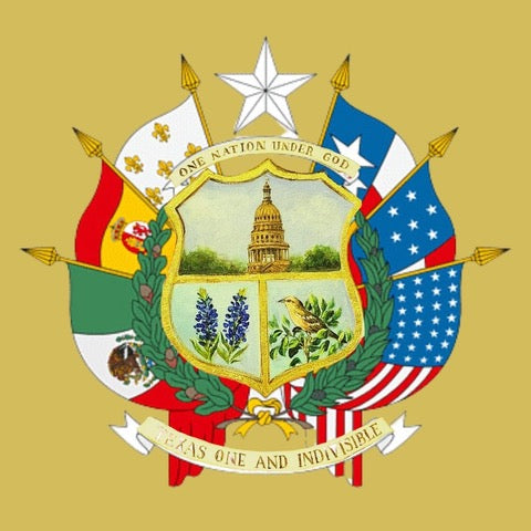 Texas State Seal - Reverse Side
