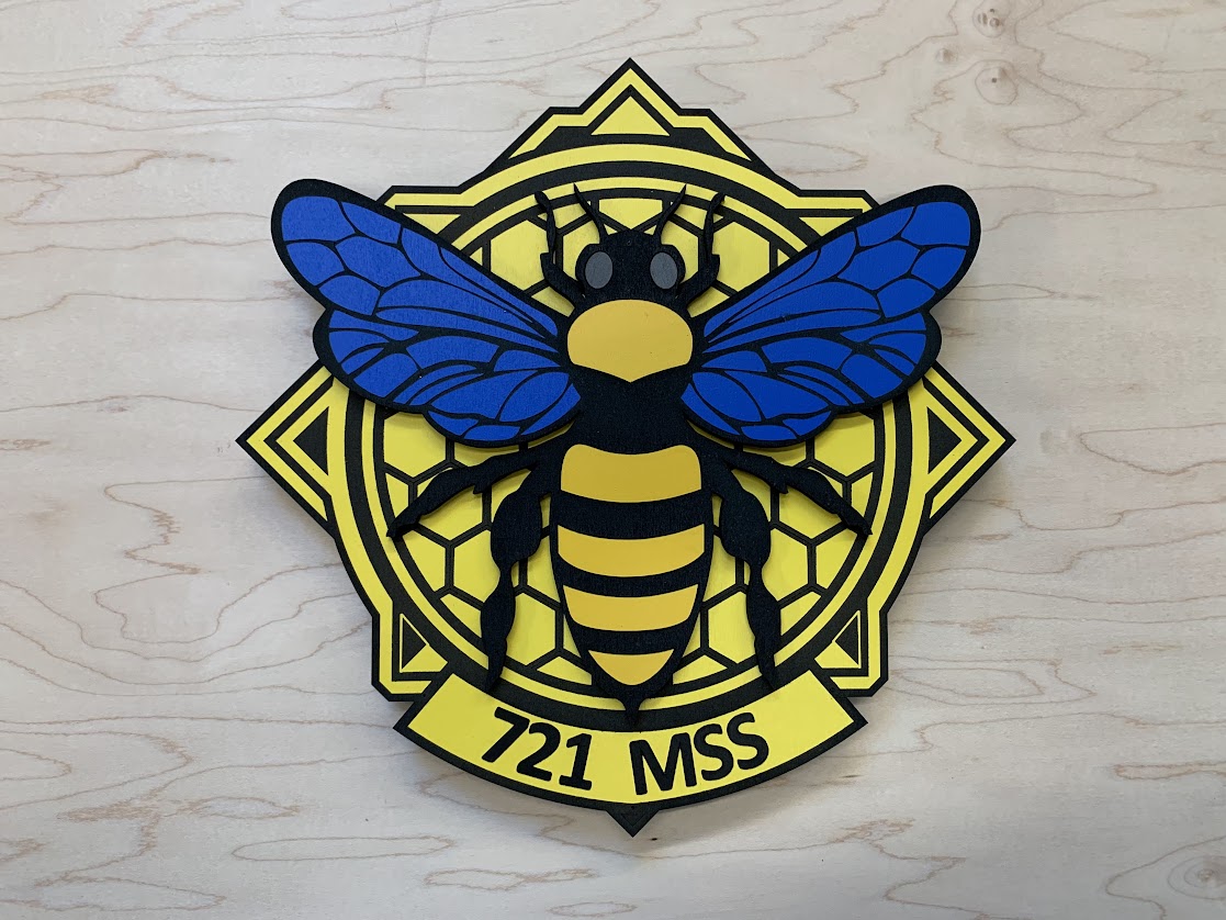721 MSS Custom Wood Logo