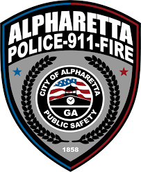 Alpharetta Police-911-Fire Custom Wood Logo
