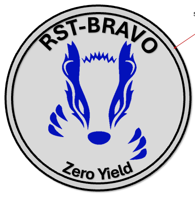 RST BRAVO Badger Wood Logo