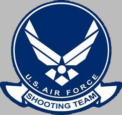 US Air Force Shooting Team Custom Wood Logo
