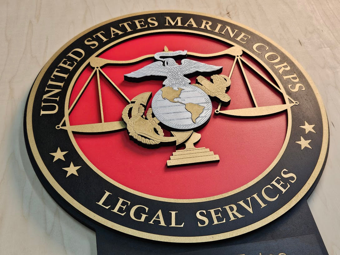 USMC Legal Services Challenge Coin