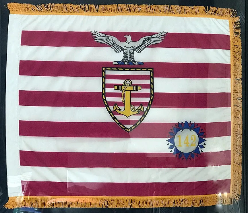 US Merchant Marine Academy Battle Standard Flag