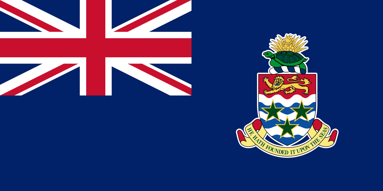 Cayman Islands Wood Flag