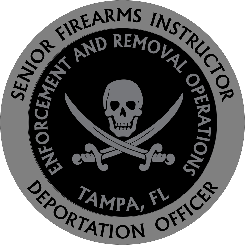 Enforcement And Removal Operations (Alternate) Wood Plaque
