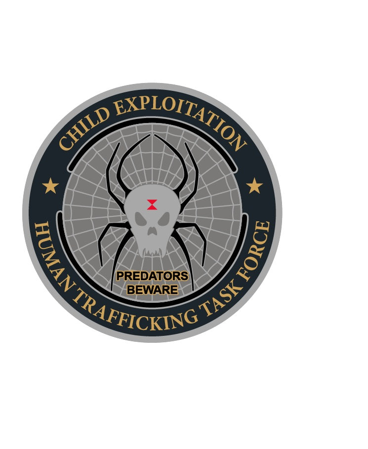 FBI Human Trafficking Task Force Wood Plaque
