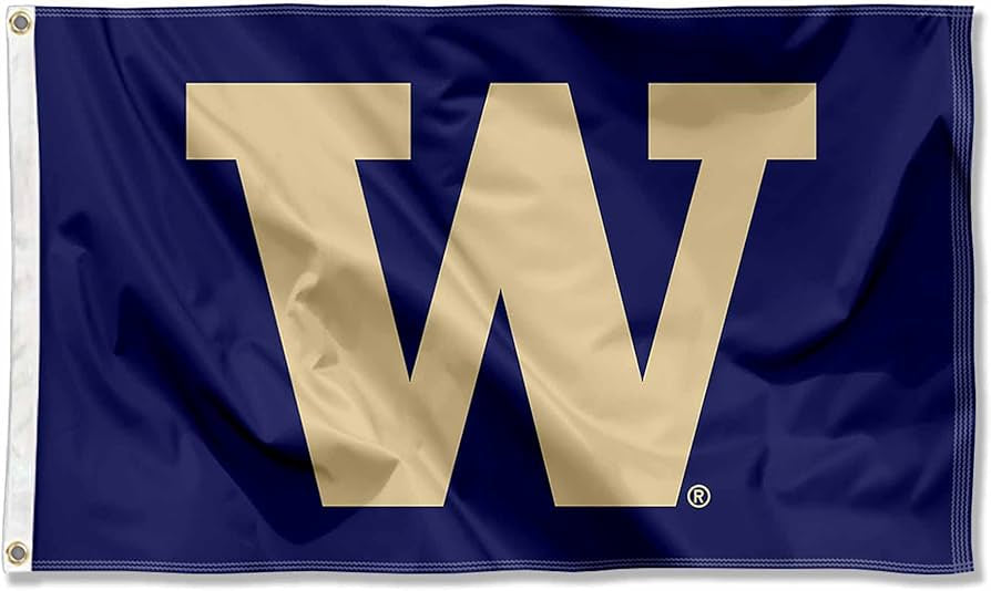 UW Wood Flag