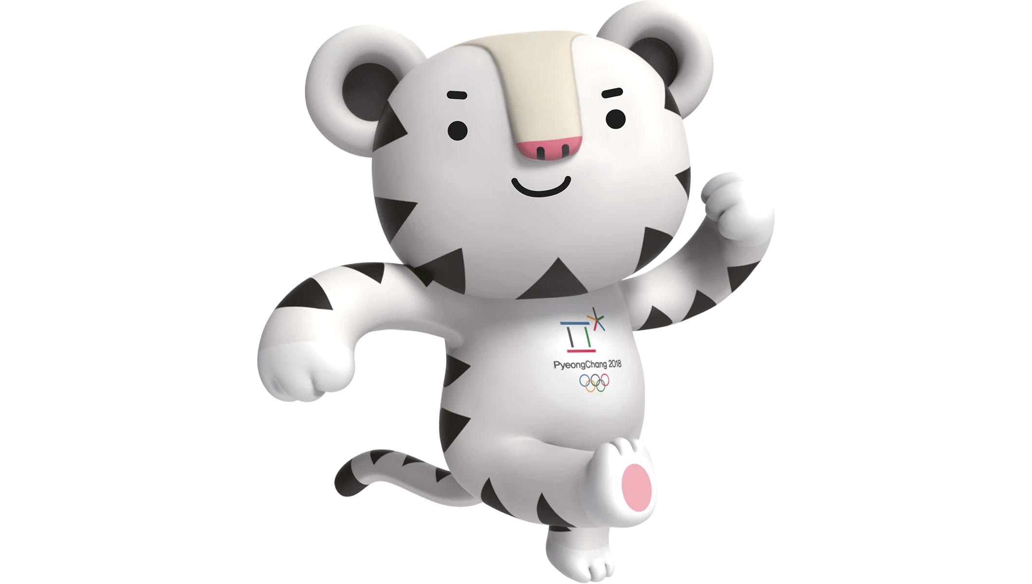 PyeongChang 2018 Olympics Mascot Wood Logo