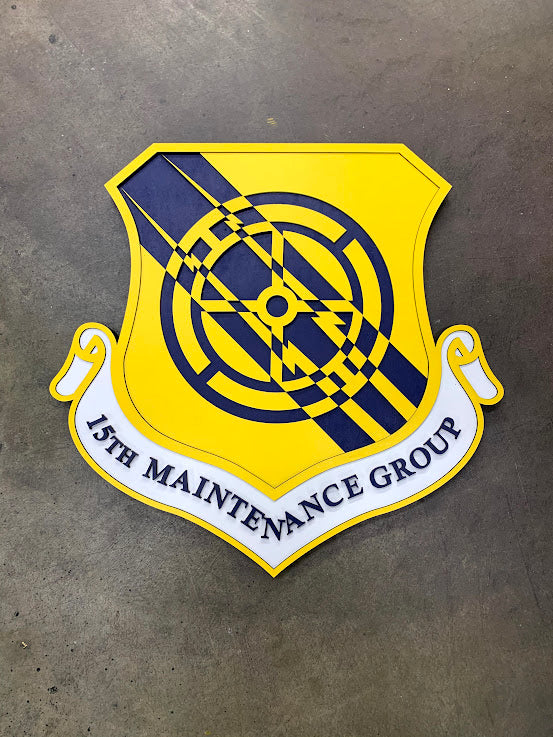 15th Medical Group Wood Patch