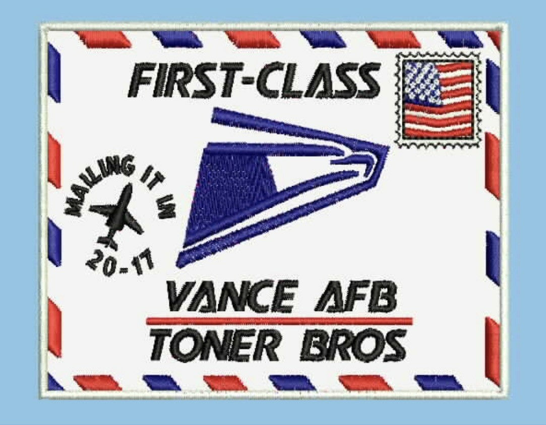 USAF Pilot Class 20-17 Custom Wood Patch
