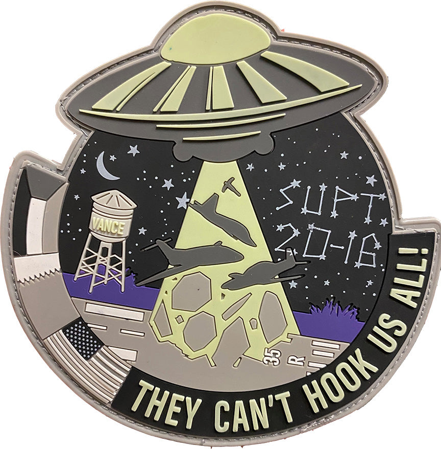 USAF Pilot Class 20-19 Custom Wood Patch