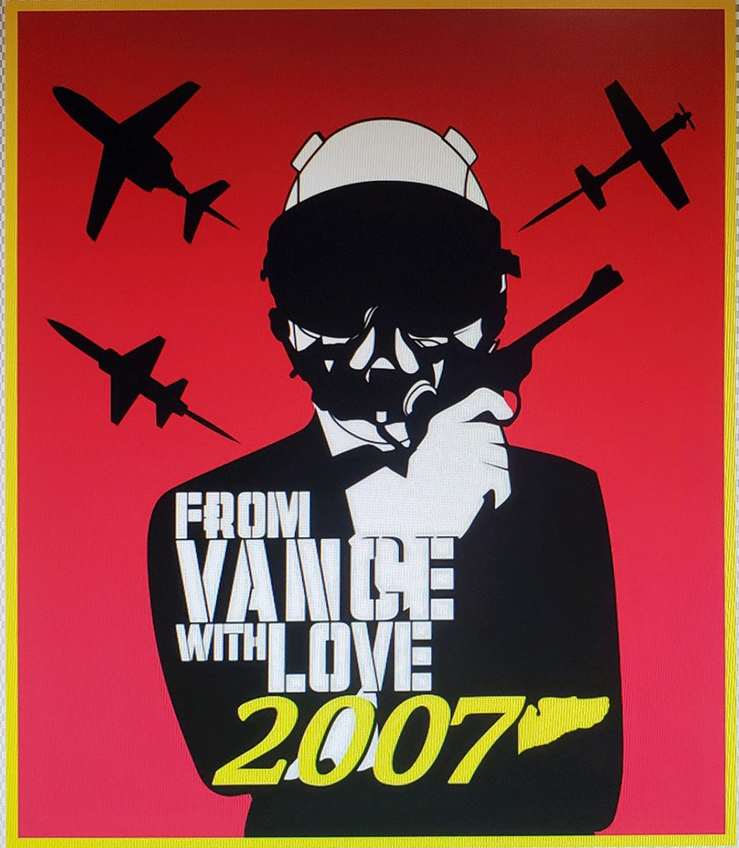 USAF Pilot Class 20-07 Custom Wood Flag