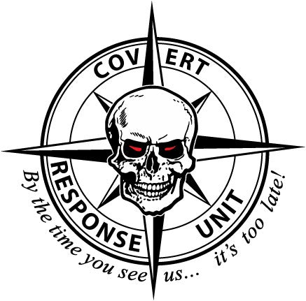 Covert Response Unit Wood Sign