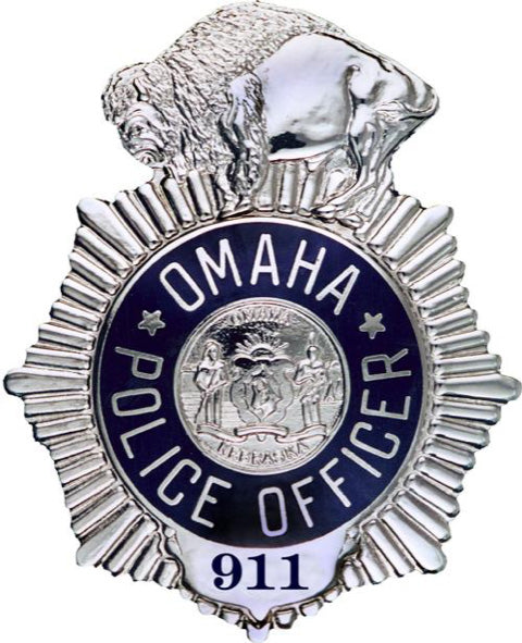 Omaha Police Badge – Patriot Wood