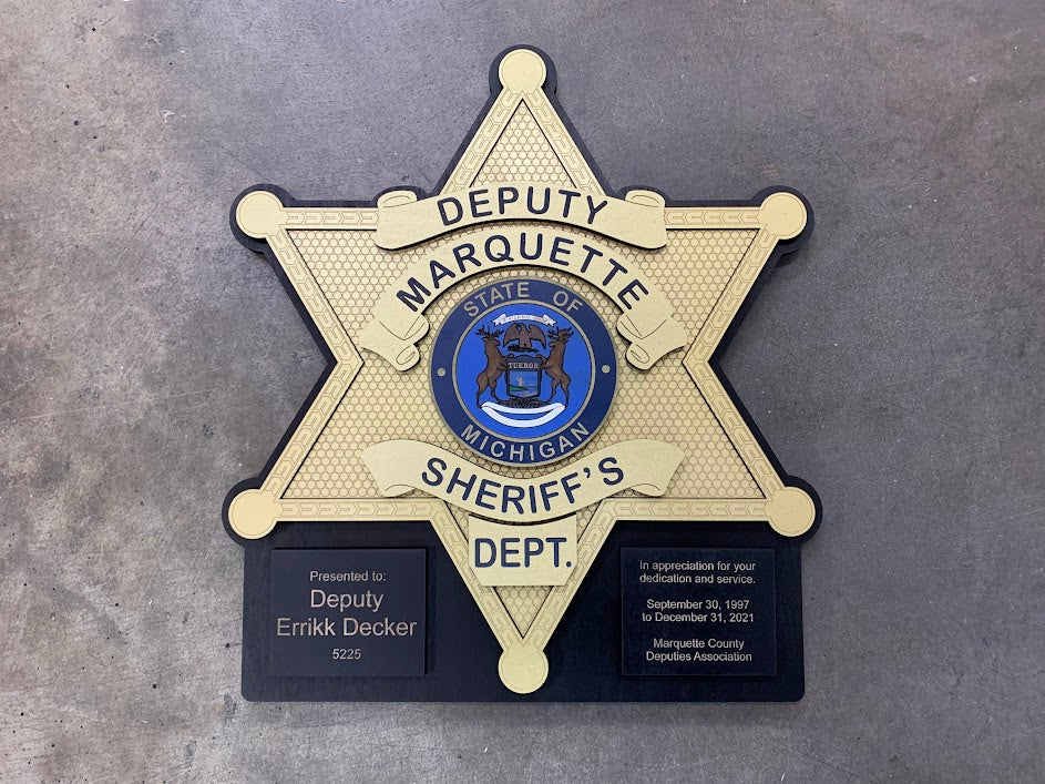 Marquette Sheriff's Dept Wood Badge