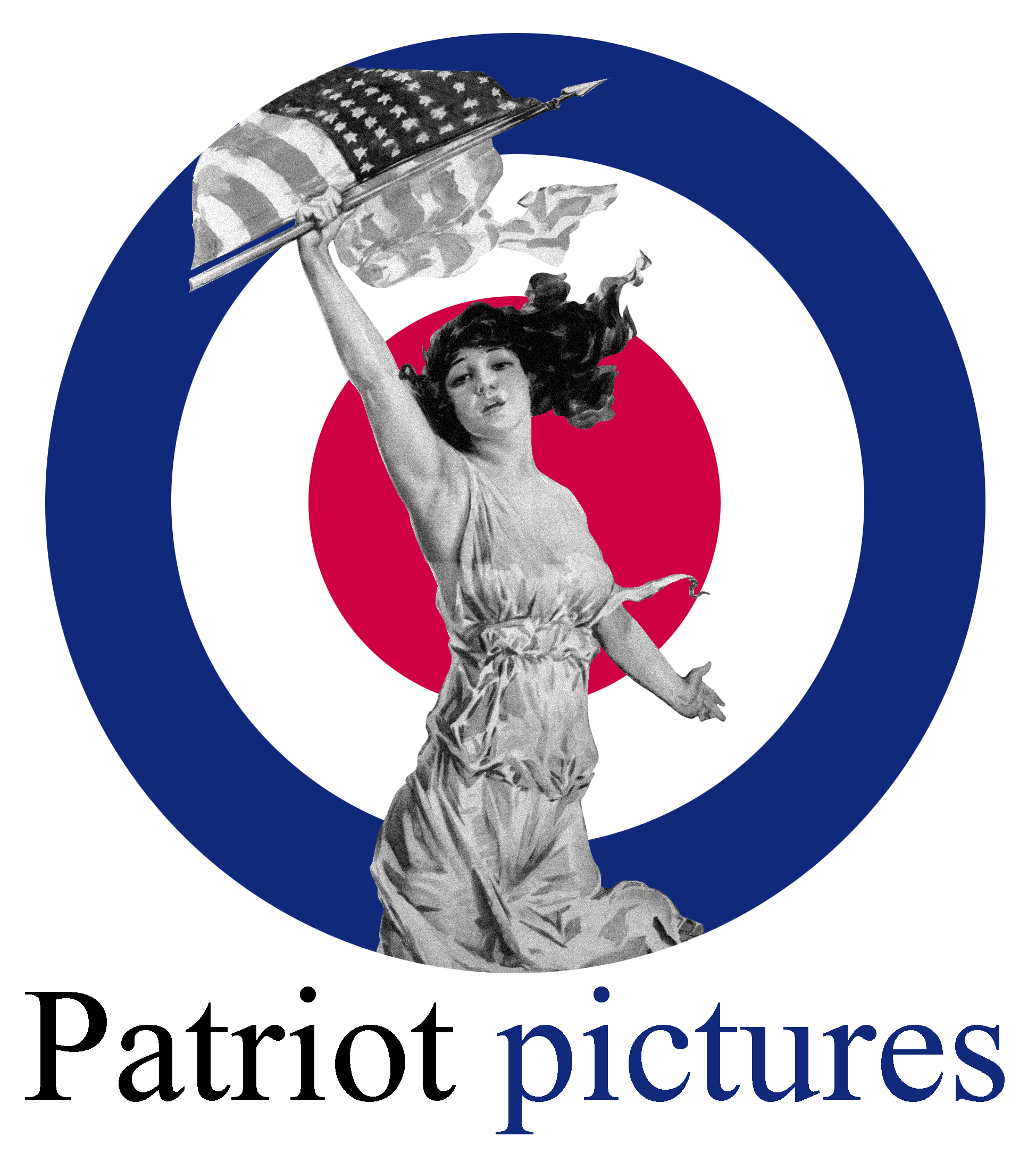 Patriot Pictures Wood Logo