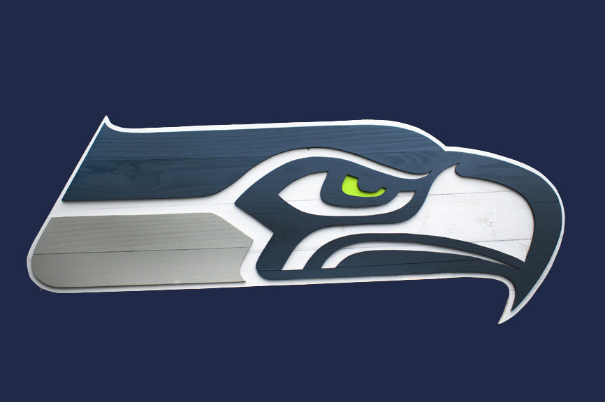 Seattle Seahawks Wood Wall Art