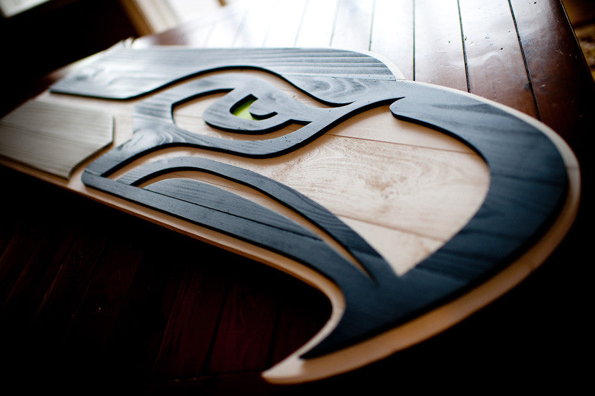 Seattle Seahawks Wood Wall Art