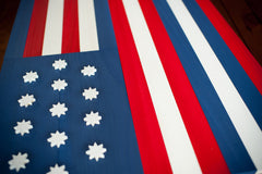 Serapis Wooden Flag by Patriot Wood