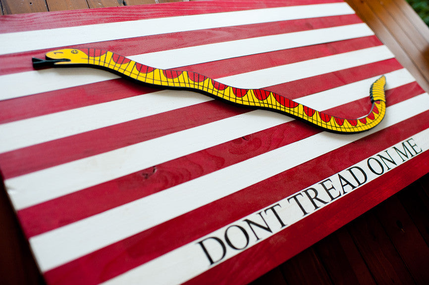 Navy Jack Wood Flag, Navy Jack wooden flag by Patriot Wood