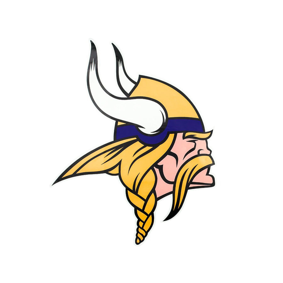 Vikings Minnesota State Cutout Wood Wall Art