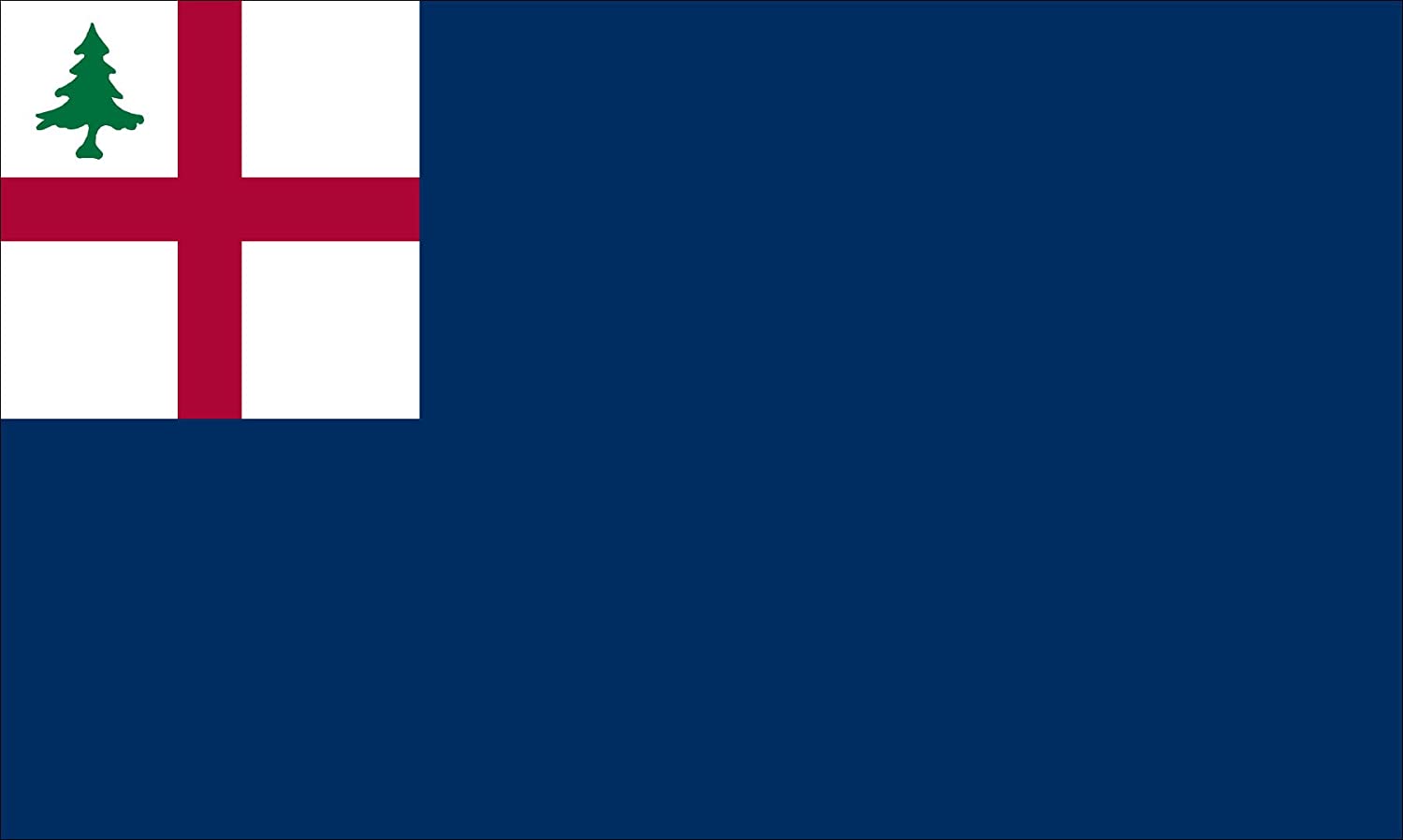 Bunker Hill Wood Flag