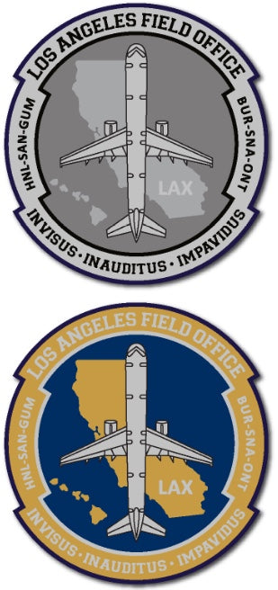 Custom FAM LA Field Office Wood Logo