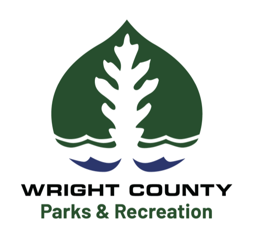 Wright County Parks & Recreation Wood Logo