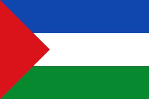 Guanacaste Costa Rica Wood Flag