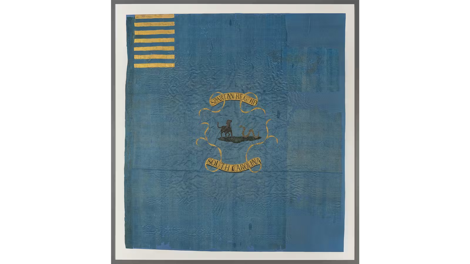 2nd Spartan Regiment of Militia Wood Flag