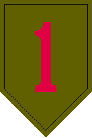 1st Infantry Division Wood Patch