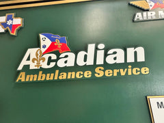 Acadian Retirement Wood Plaque