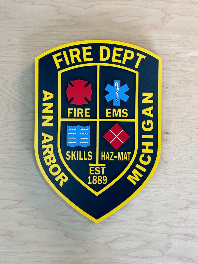 Ann Arbor Michigan Fire Department Patch
