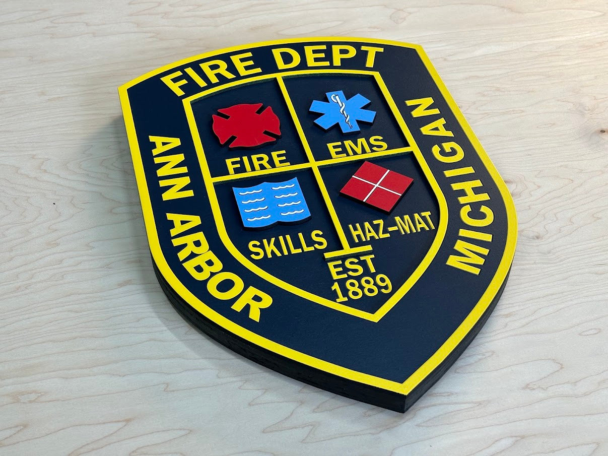 Ann Arbor Michigan Fire Department Patch