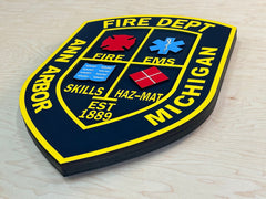 Ann Arbor Michigan Fire Department Patch