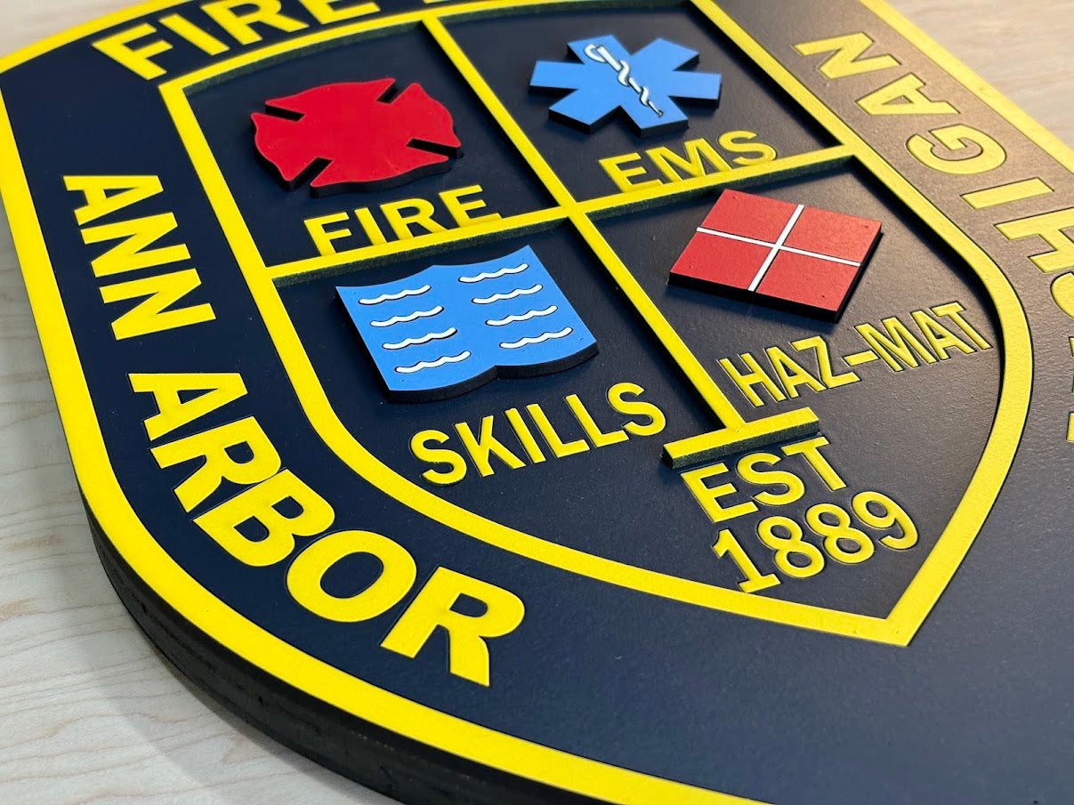 Ann Arbor Michigan Fire Department Patch