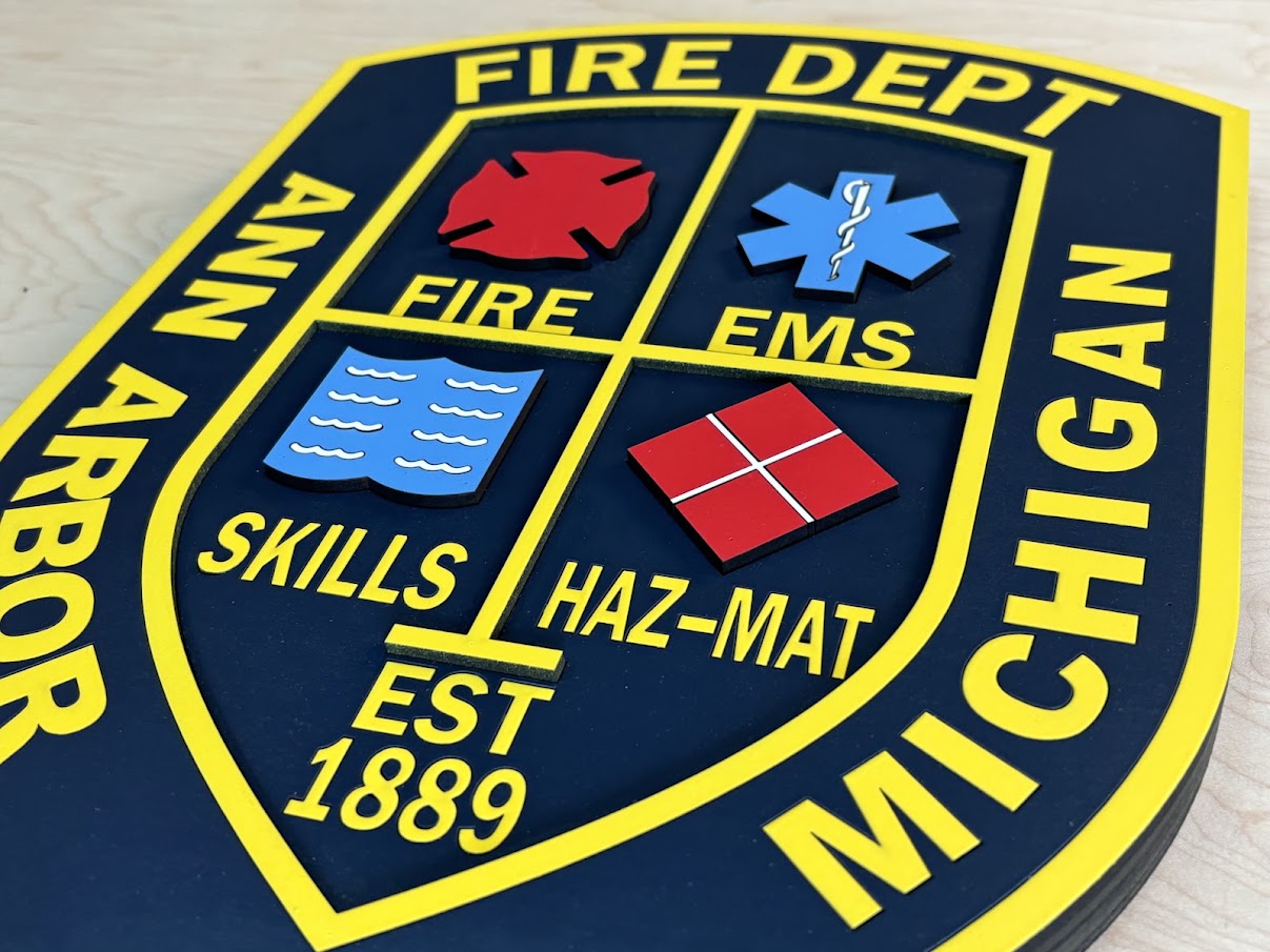 Ann Arbor Michigan Fire Department Patch