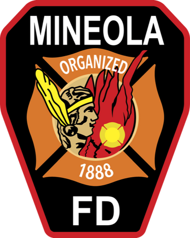 Mineola FD Custom Wood Patch