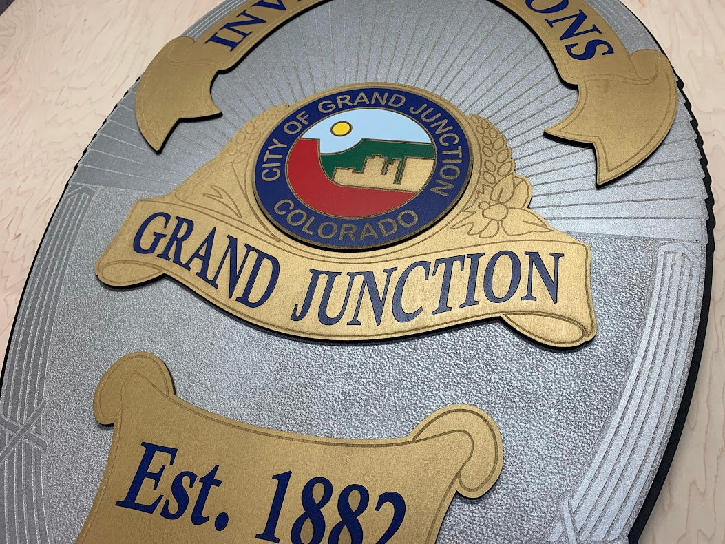 Grand Junction Police Badge