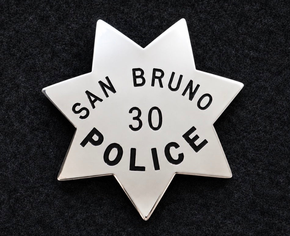San Bruno Police Badge