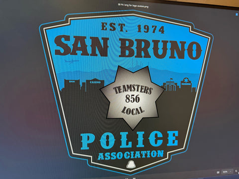 San Bruno Police Association Patch