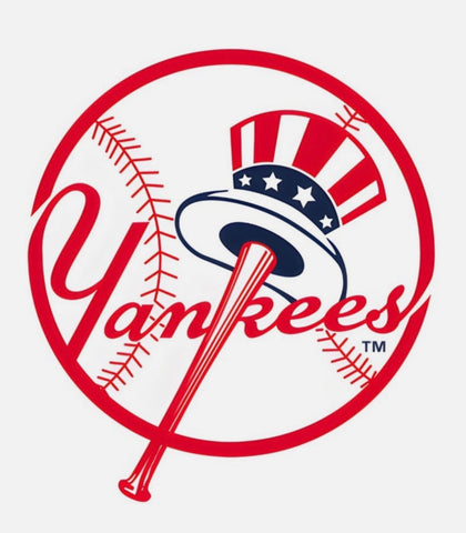 Yankees Custom Wood Logo