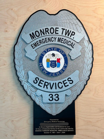 Monroe Twp. Emergency Medical Services Badge