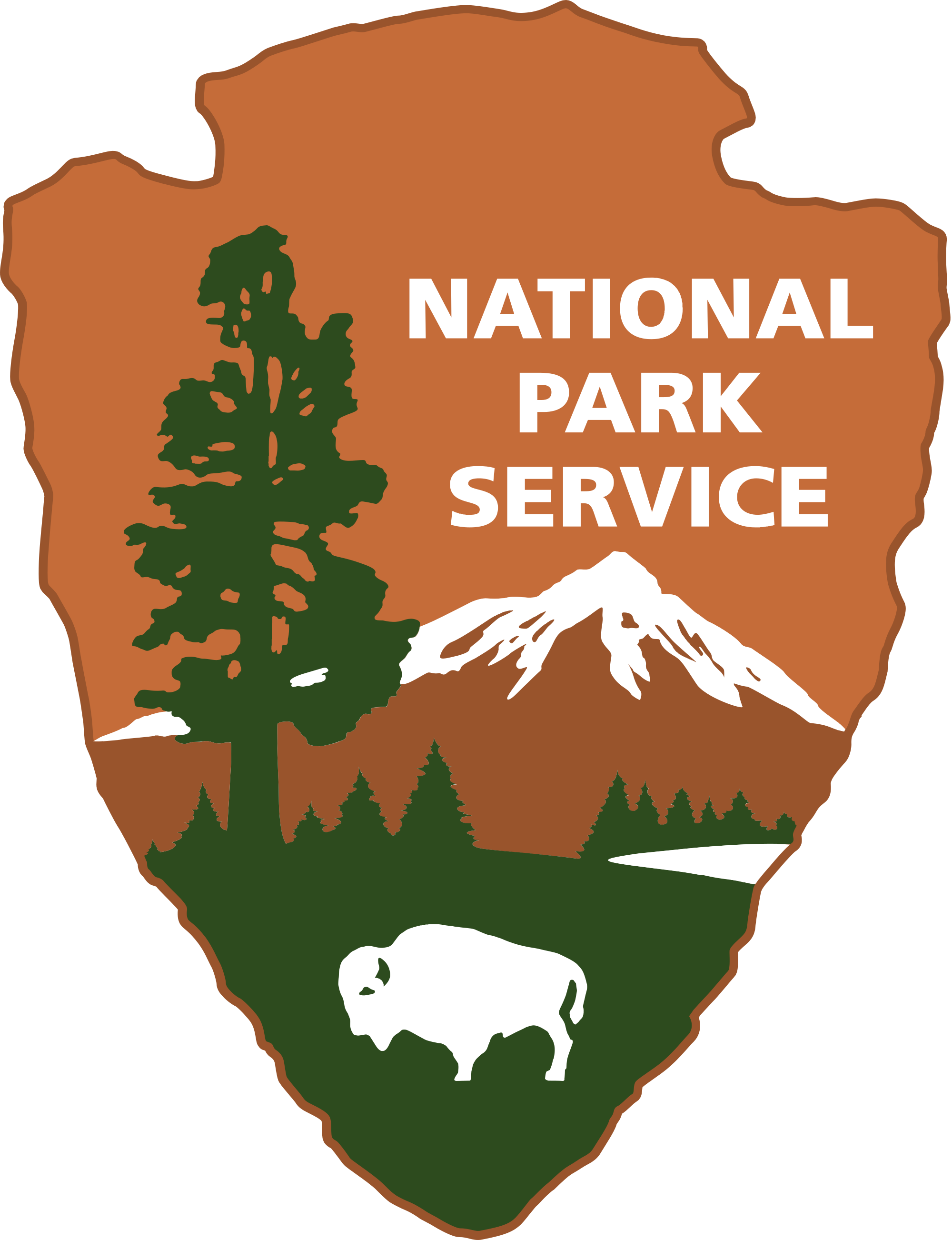National Park Service Custom Wood Sign