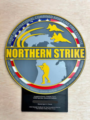 Northern Strike Custom Wood Award Plaque