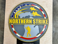 Northern Strike Custom Wood Award Plaque