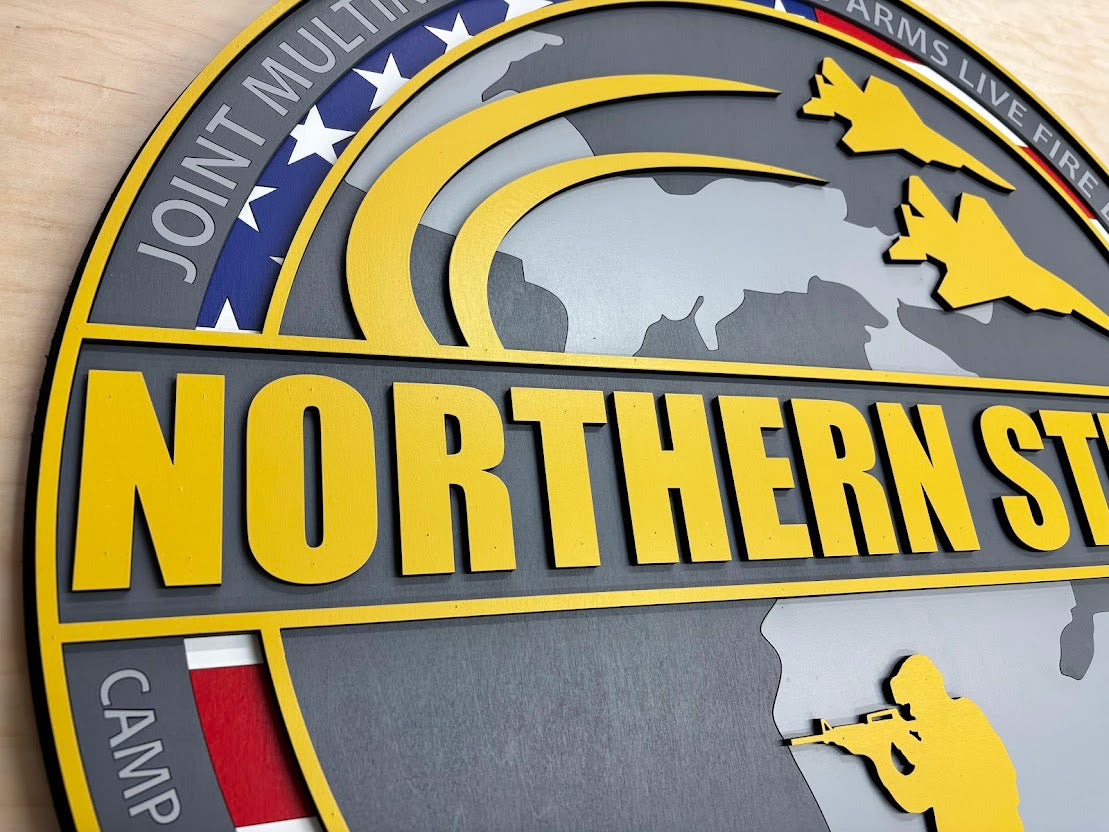 Northern Strike Custom Wood Award Plaque