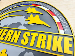 Northern Strike Custom Wood Award Plaque